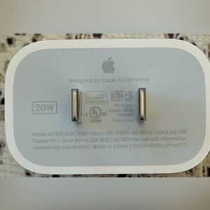Barely used Apple Wall charger